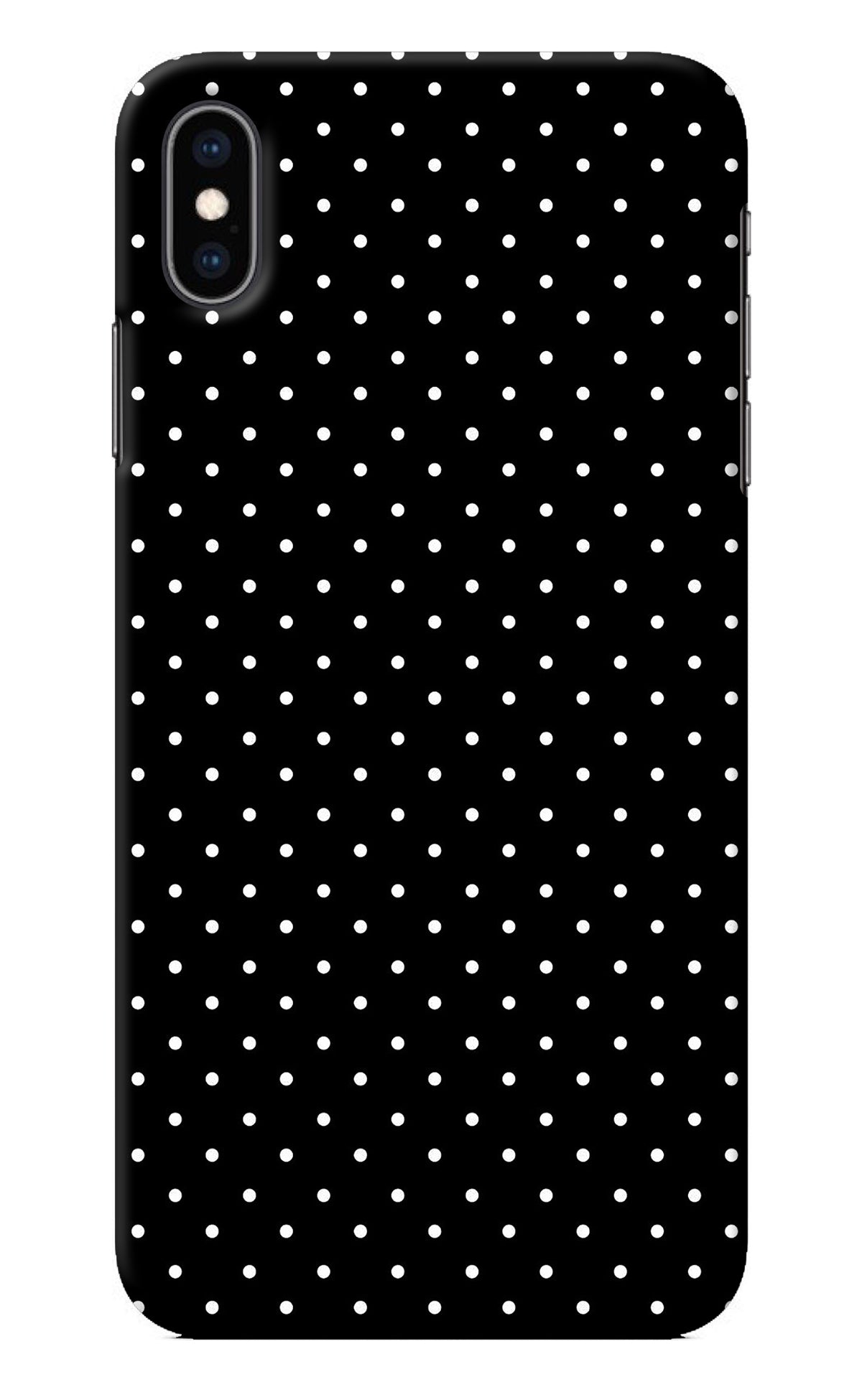 White Dots iPhone XS Max Back Cover