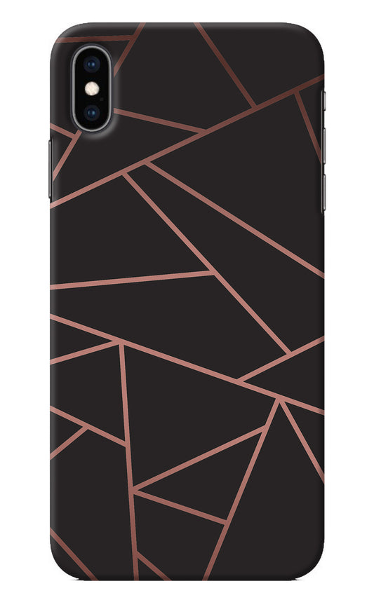 Geometric Pattern iPhone XS Max Back Cover