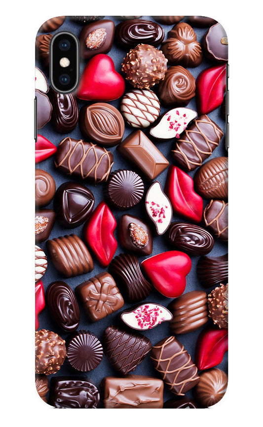 Chocolates iPhone XS Max Back Cover