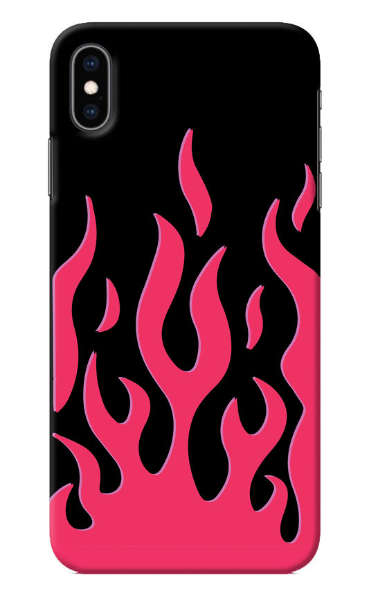 Fire Flames iPhone XS Max Back Cover