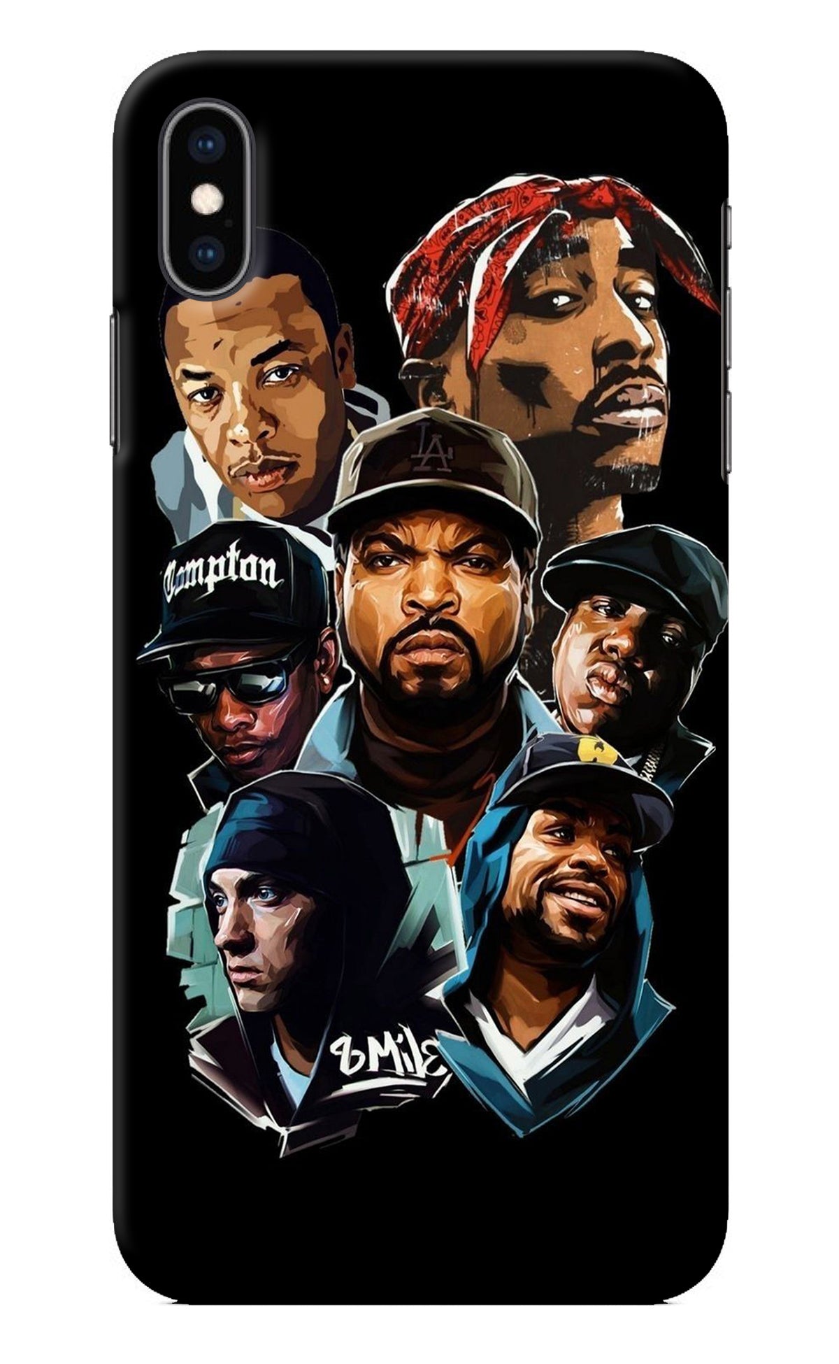 Rappers iPhone XS Max Back Cover