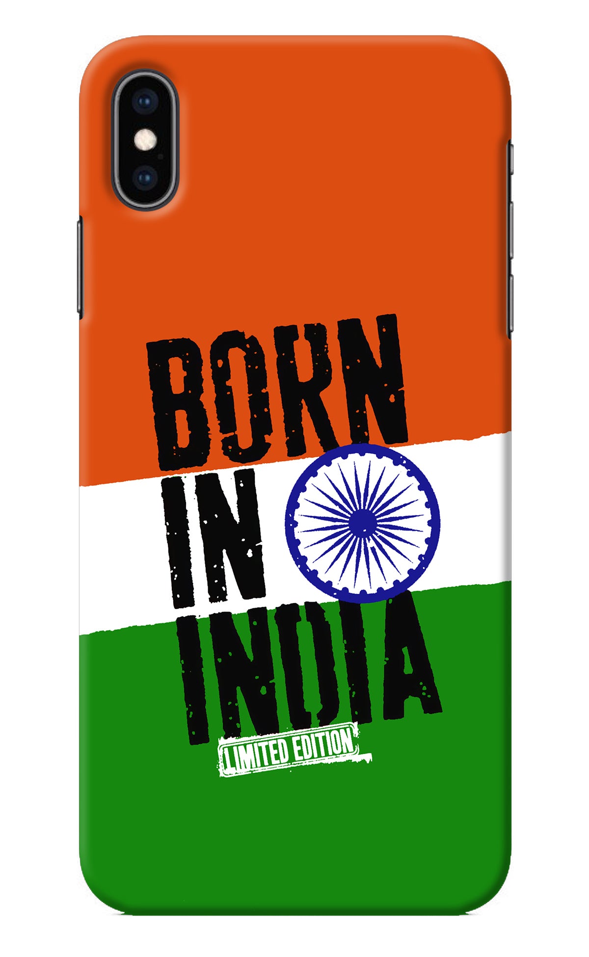 Born in India iPhone XS Max Back Cover