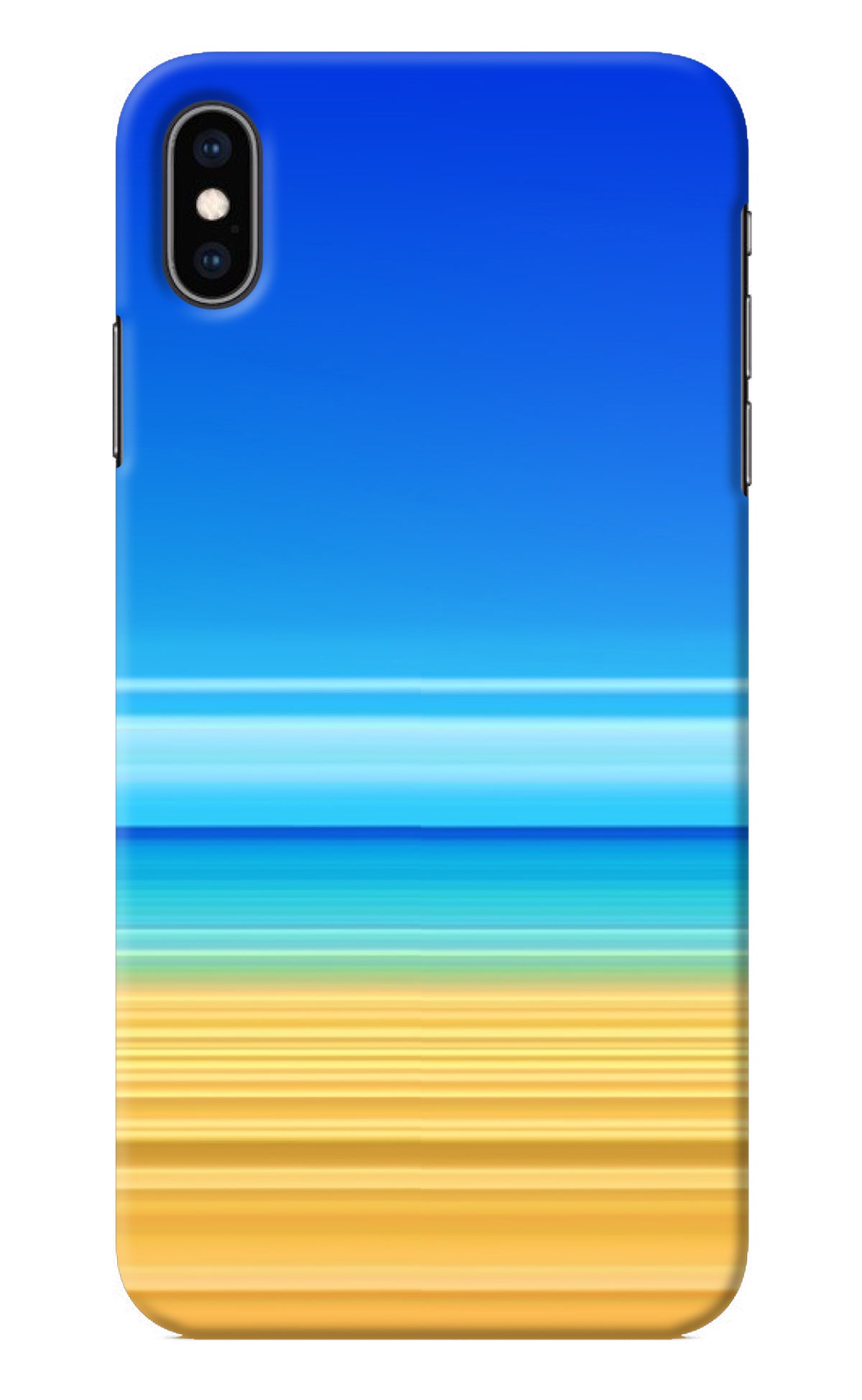 Beach Art iPhone XS Max Back Cover