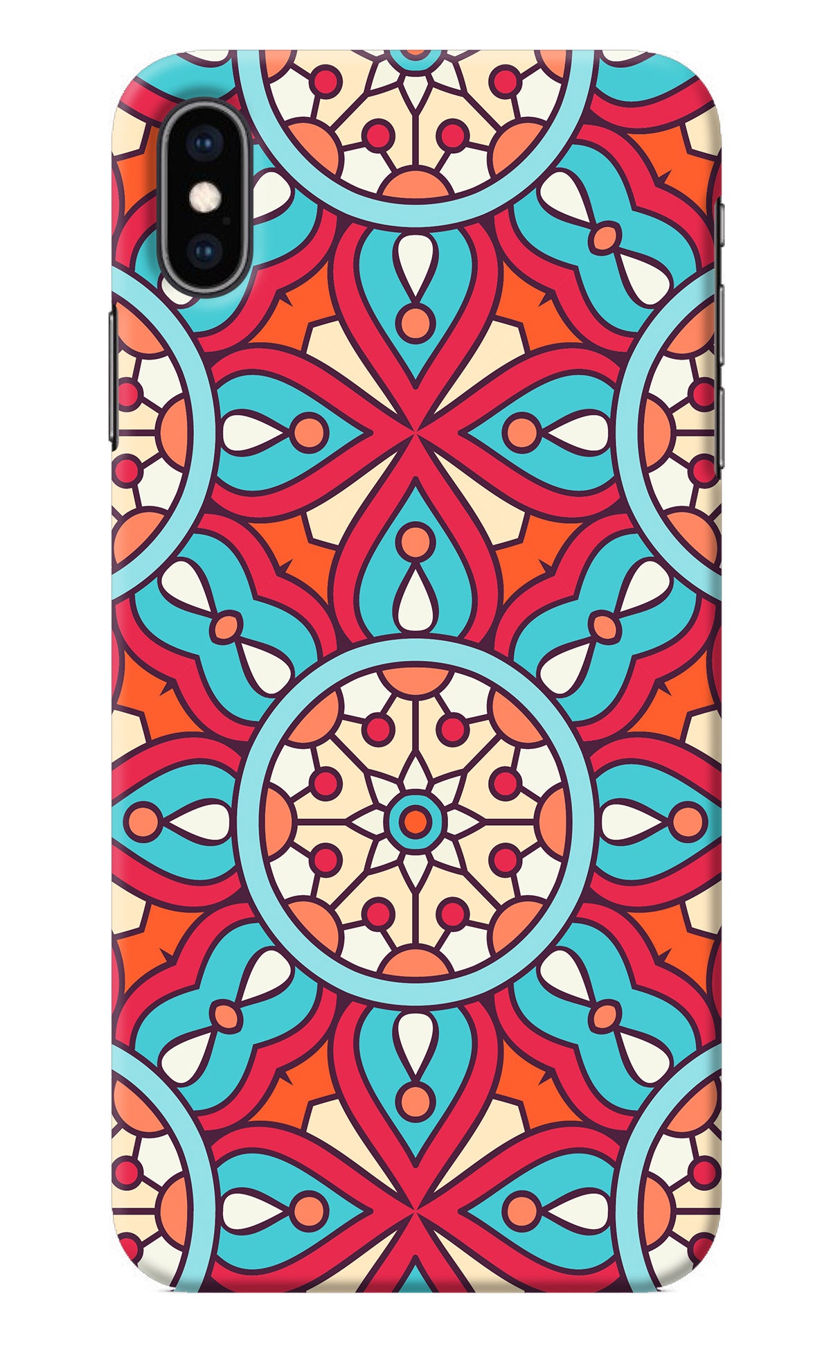 Mandala Geometric iPhone XS Max Back Cover