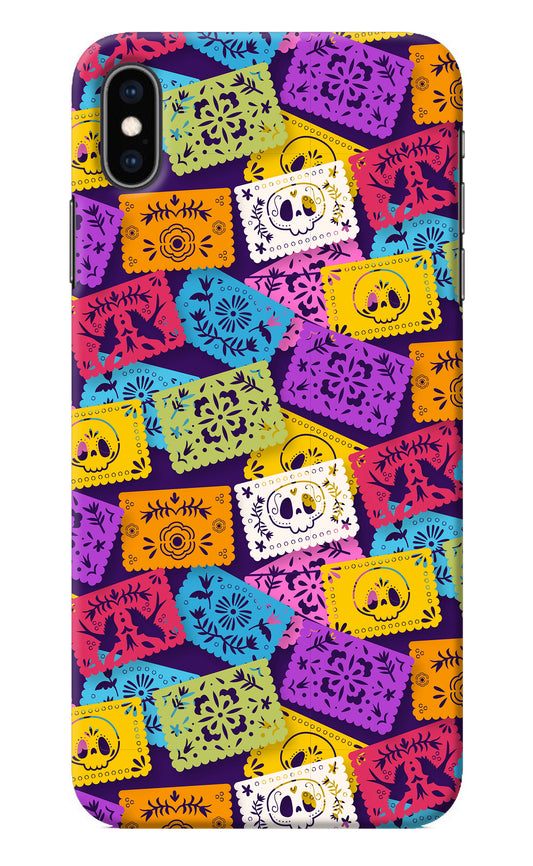 Mexican Pattern iPhone XS Max Back Cover