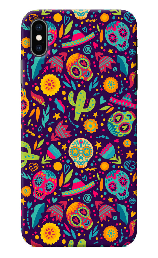 Mexican Design iPhone XS Max Back Cover