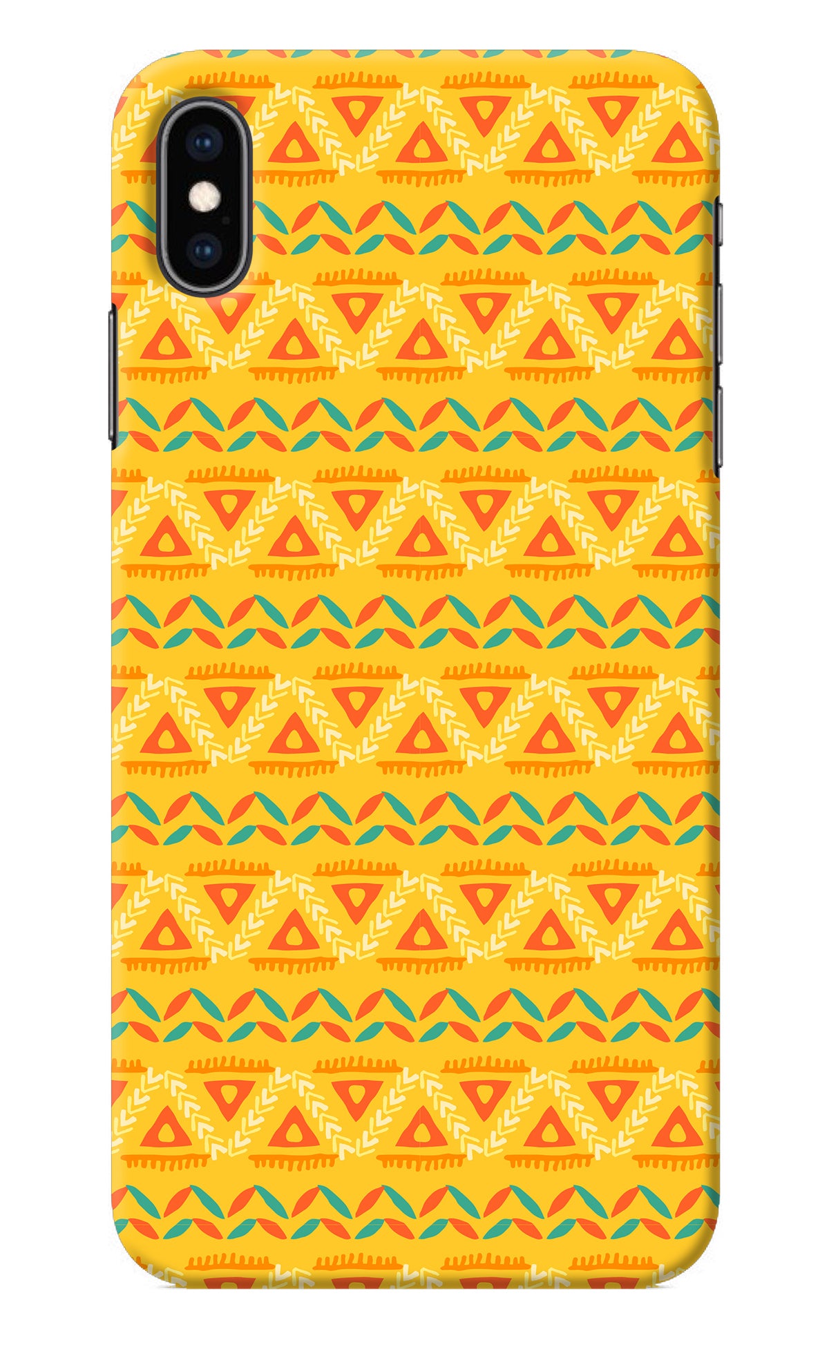 Tribal Pattern iPhone XS Max Back Cover