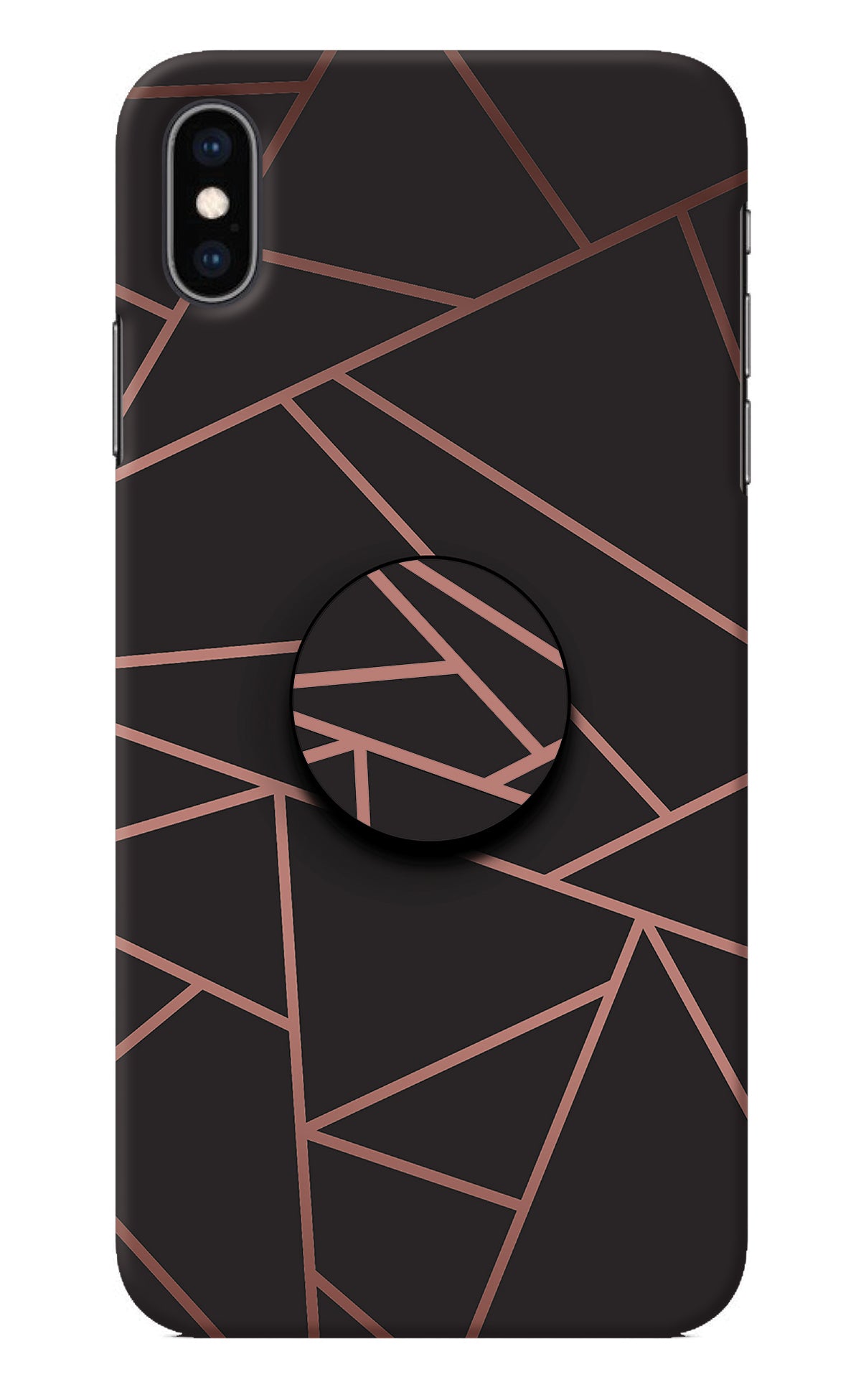 Geometric Pattern iPhone XS Max Pop Case