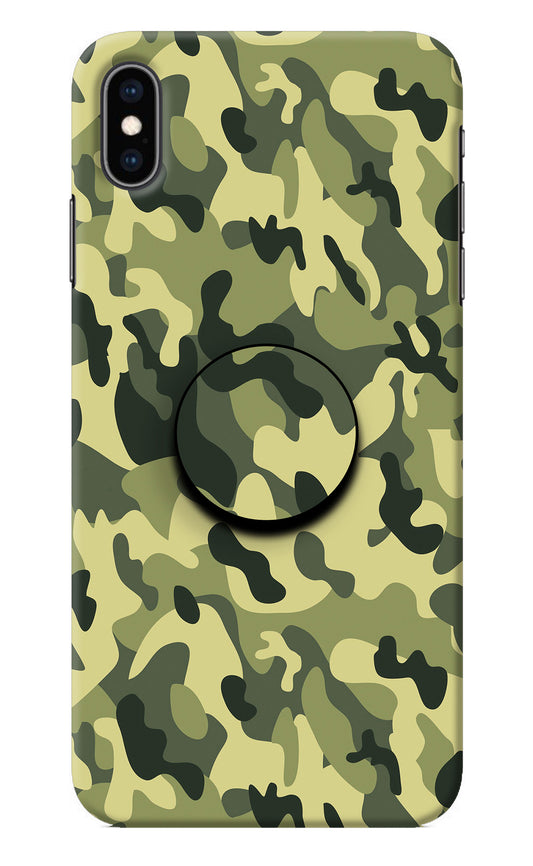 Camouflage iPhone XS Max Pop Case