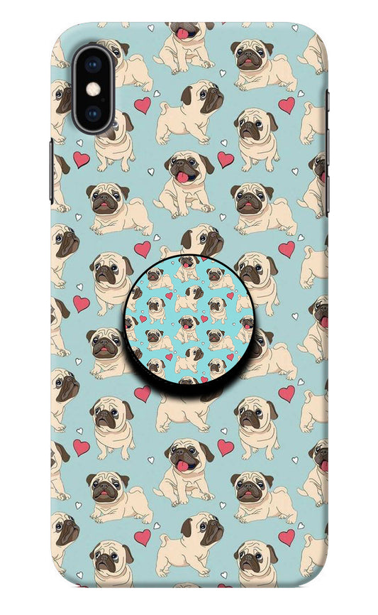 Pug Dog iPhone XS Max Pop Case