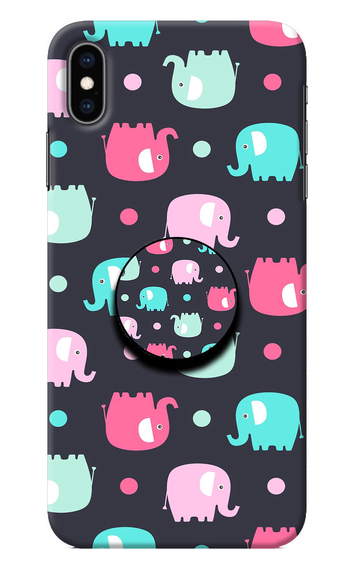 Baby Elephants iPhone XS Max Pop Case