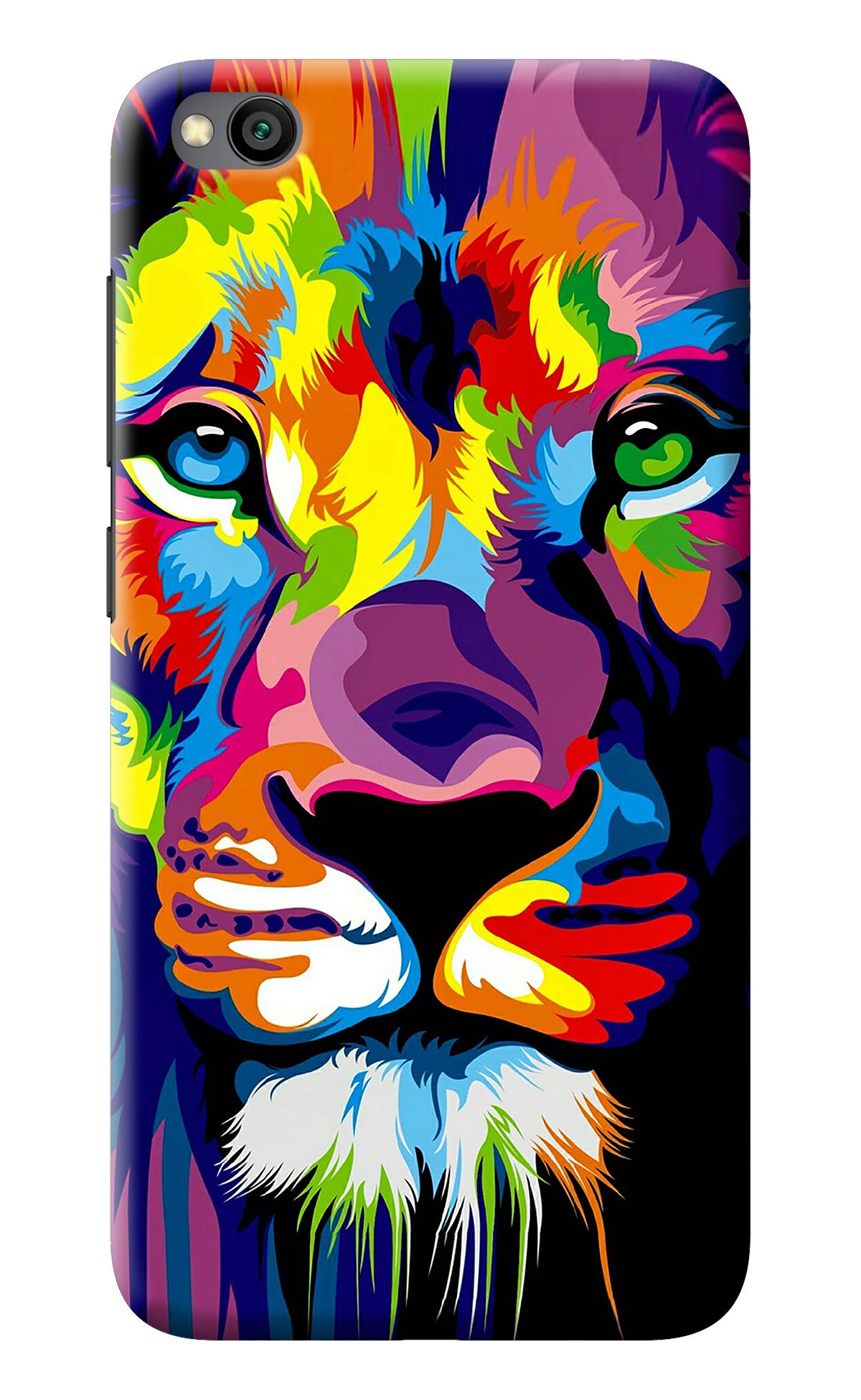 Lion Redmi Go Back Cover