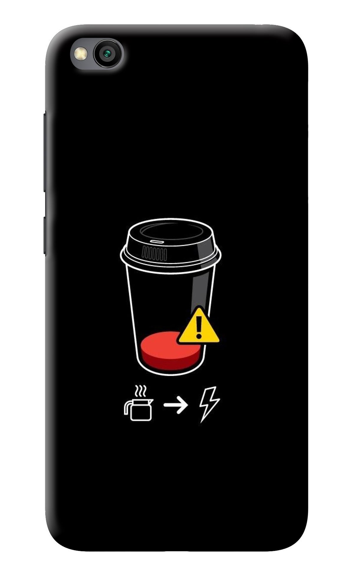 Coffee Redmi Go Back Cover