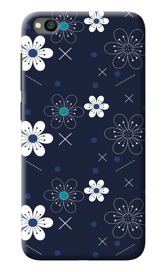 Flowers Redmi Go Back Cover