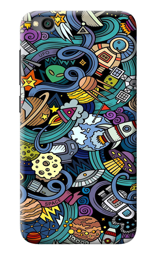 Space Abstract Redmi Go Back Cover