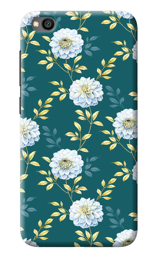 Flowers Redmi Go Back Cover