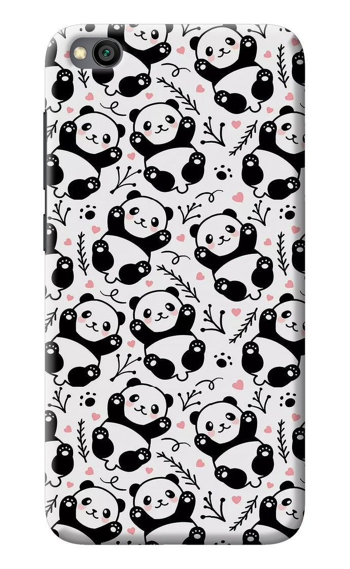 Cute Panda Redmi Go Back Cover