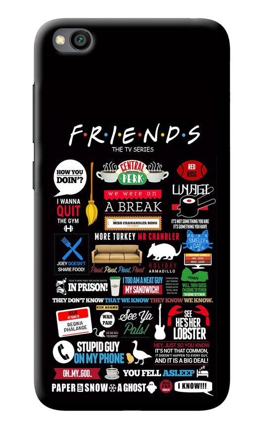 FRIENDS Redmi Go Back Cover