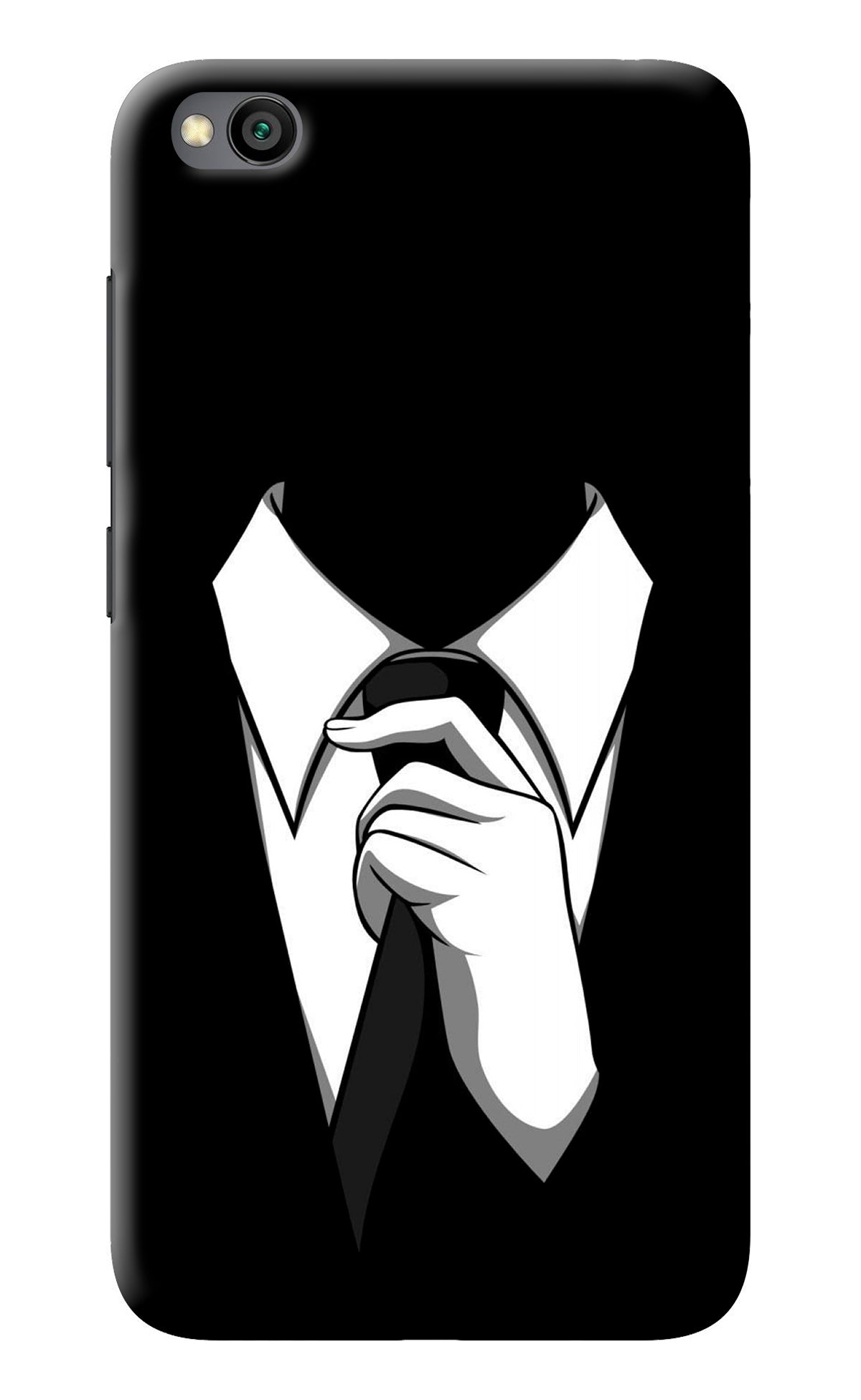 Black Tie Redmi Go Back Cover