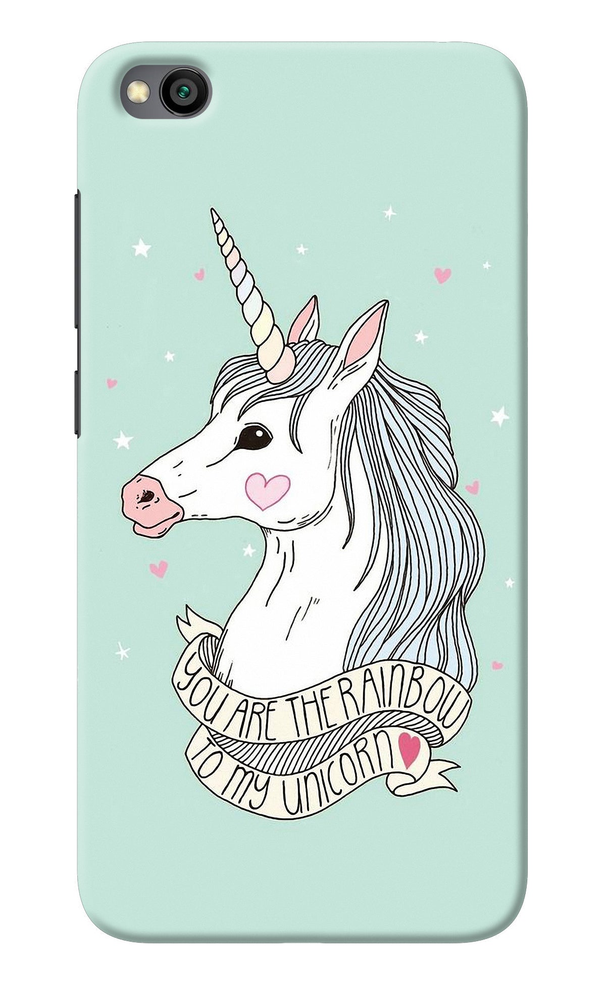 Unicorn Wallpaper Redmi Go Back Cover