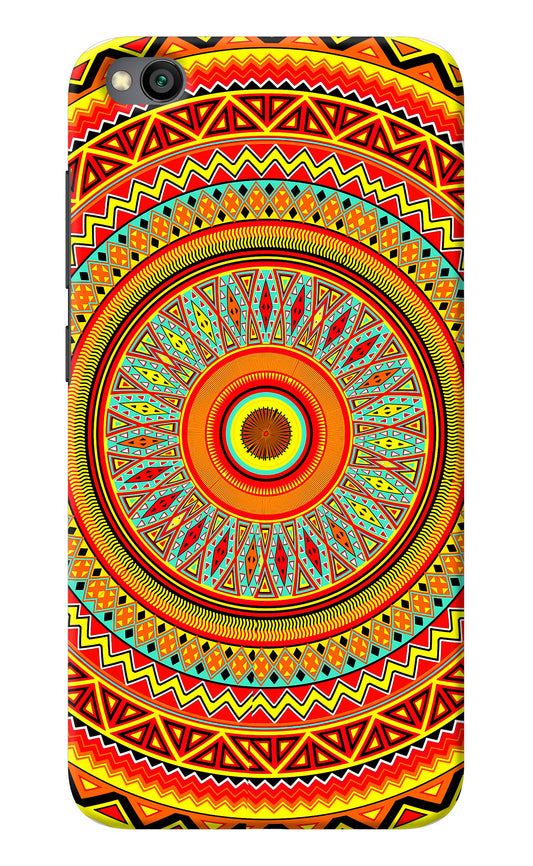 Mandala Pattern Redmi Go Back Cover