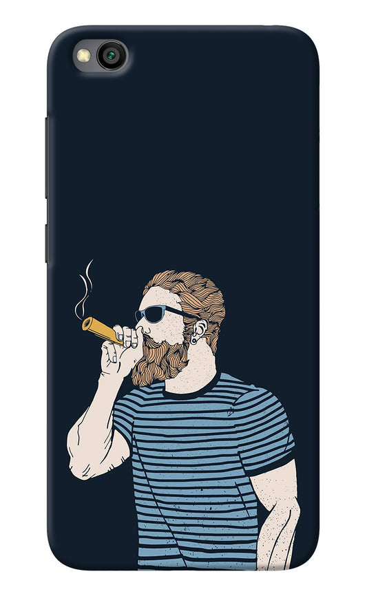 Smoking Redmi Go Back Cover