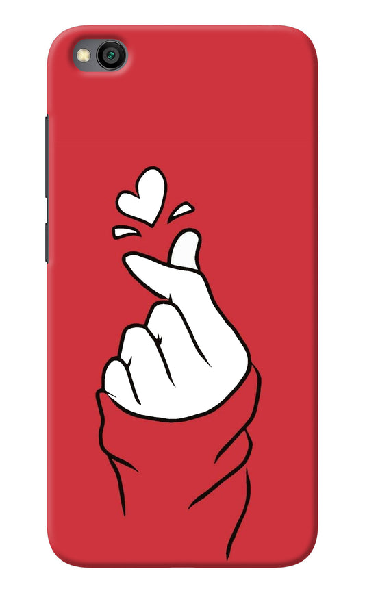 Korean Love Sign Redmi Go Back Cover