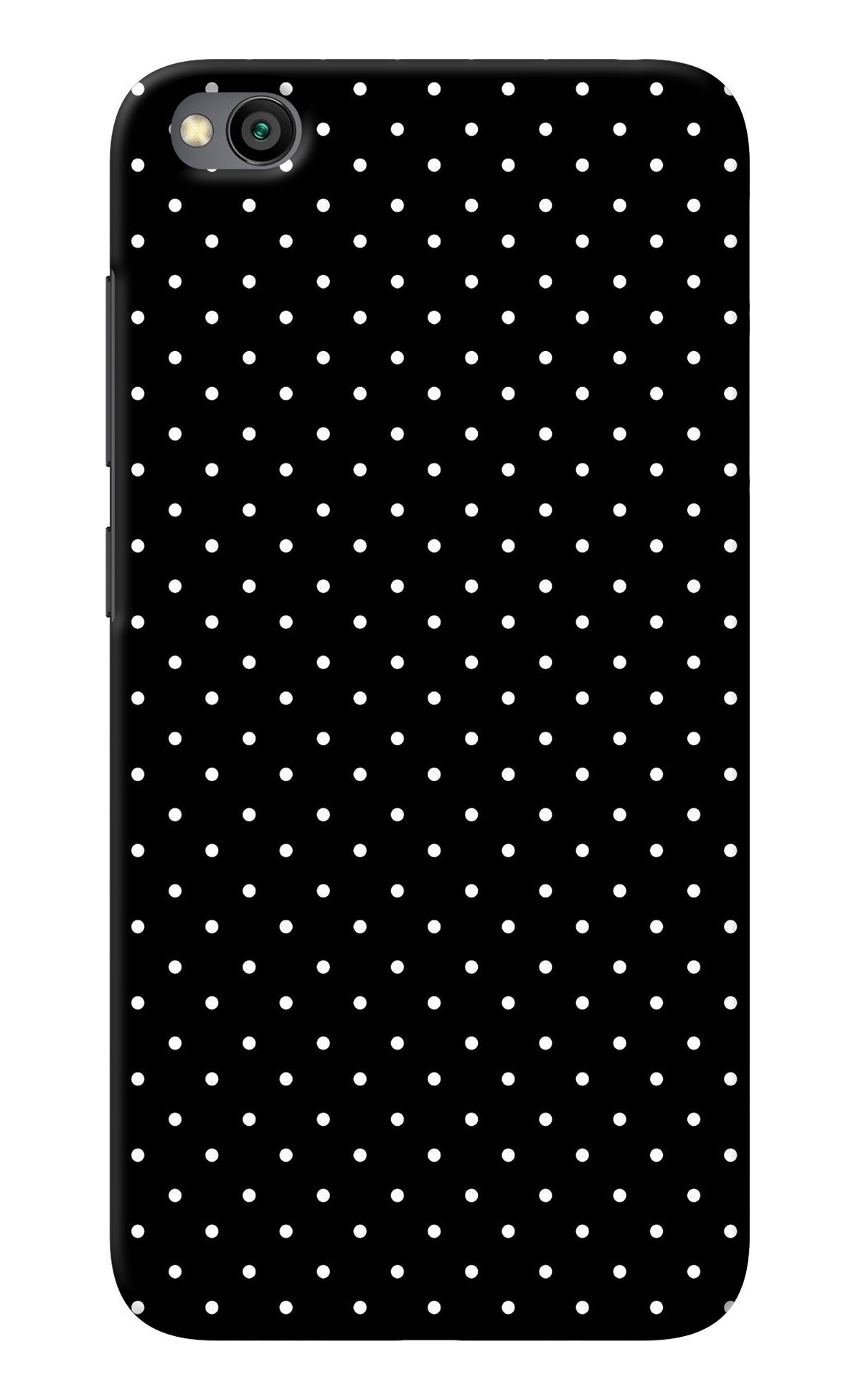 White Dots Redmi Go Back Cover