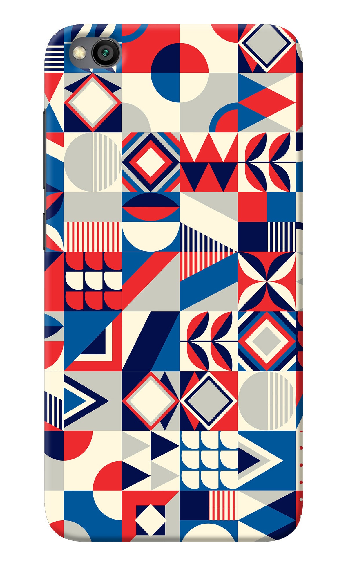 Colorful Pattern Redmi Go Back Cover