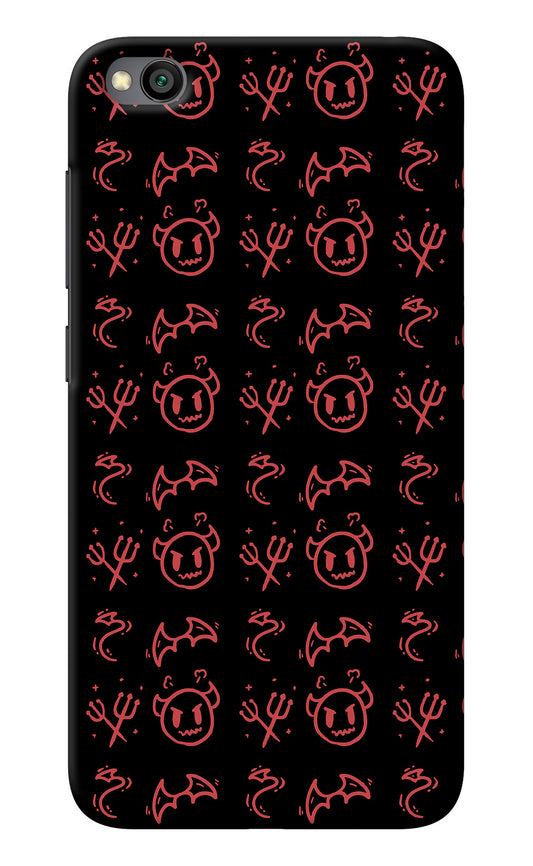 Devil Redmi Go Back Cover