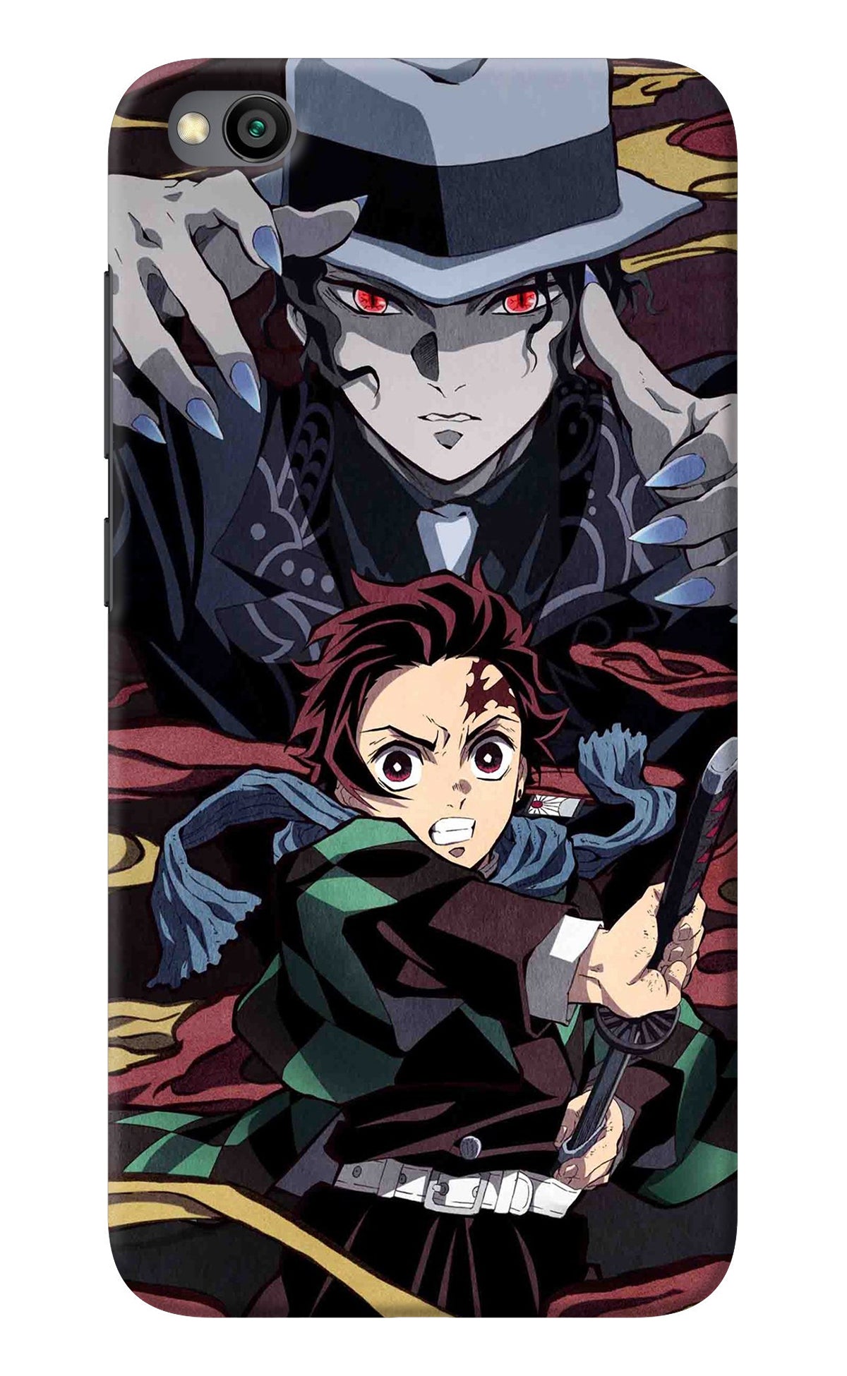 Demon Slayer Redmi Go Back Cover