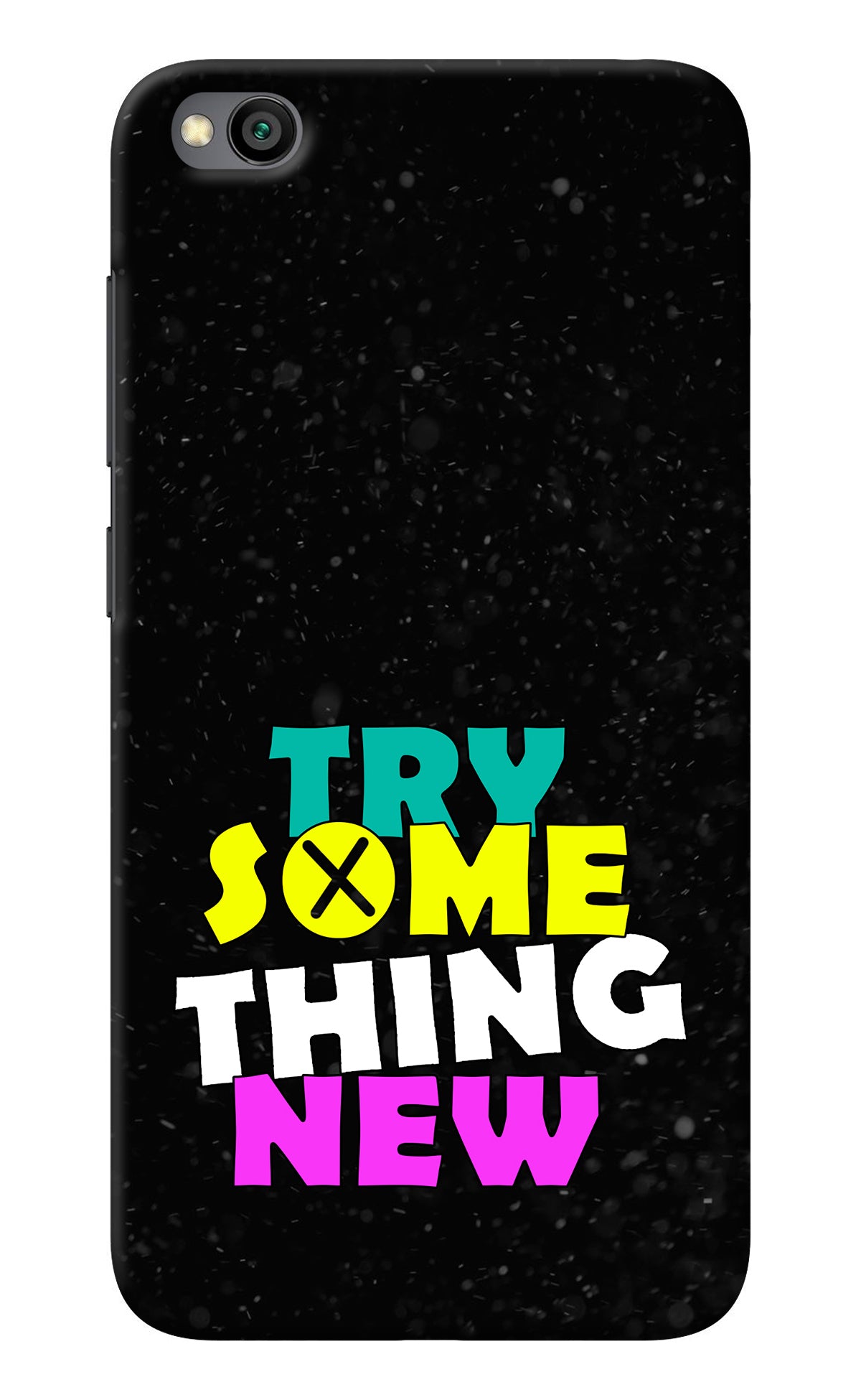 Try Something New Redmi Go Back Cover