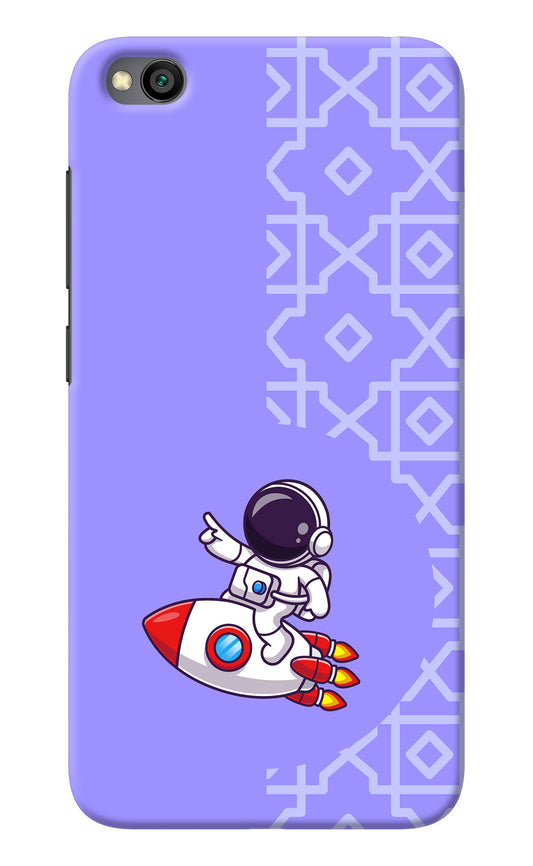 Cute Astronaut Redmi Go Back Cover