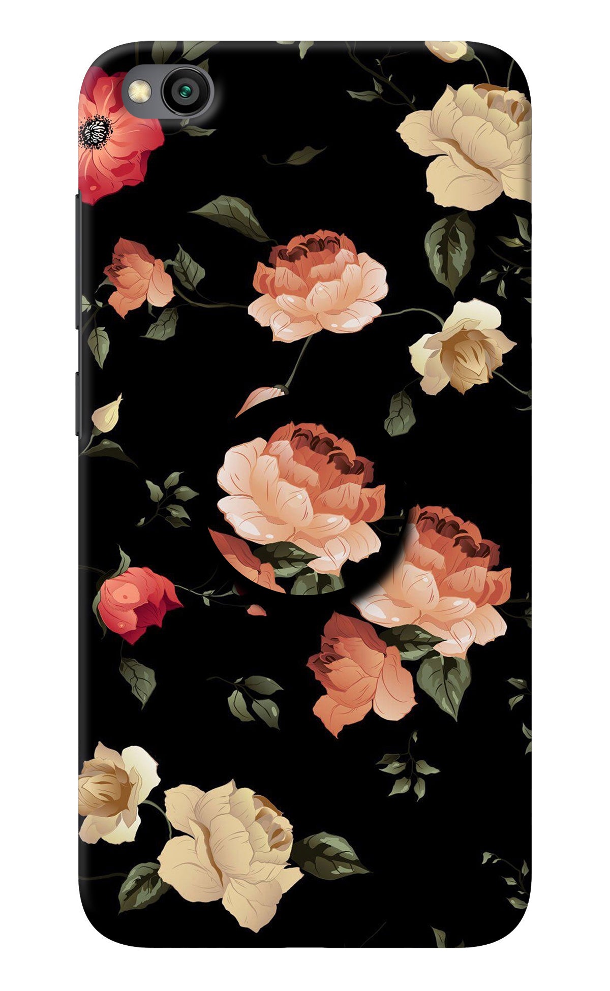 Flowers Redmi Go Pop Case