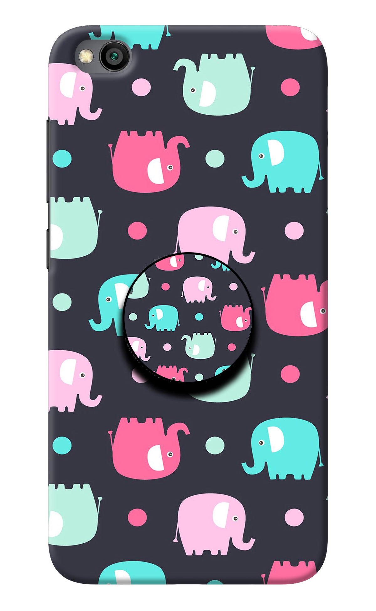 Baby Elephants Redmi Go Pop Case