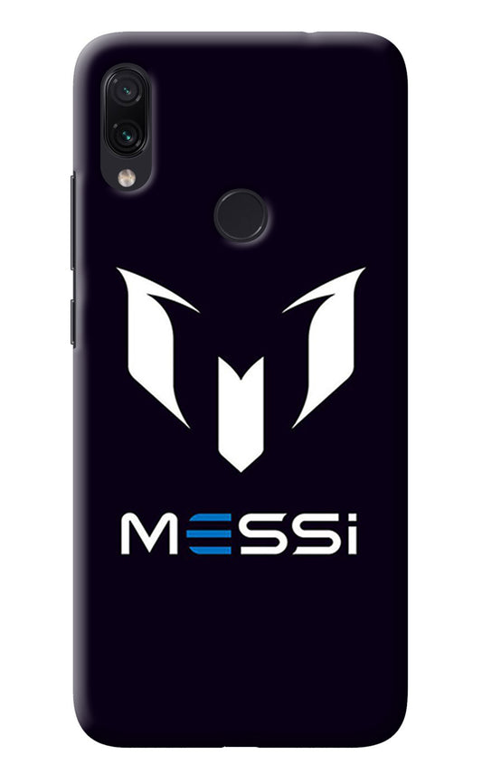 Messi Logo Redmi Note 7S Back Cover