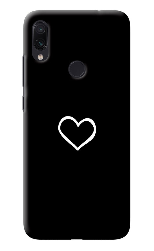 Heart Redmi Note 7S Back Cover