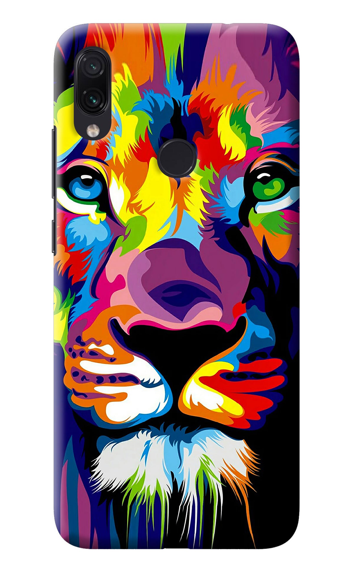 Lion Redmi Note 7S Back Cover