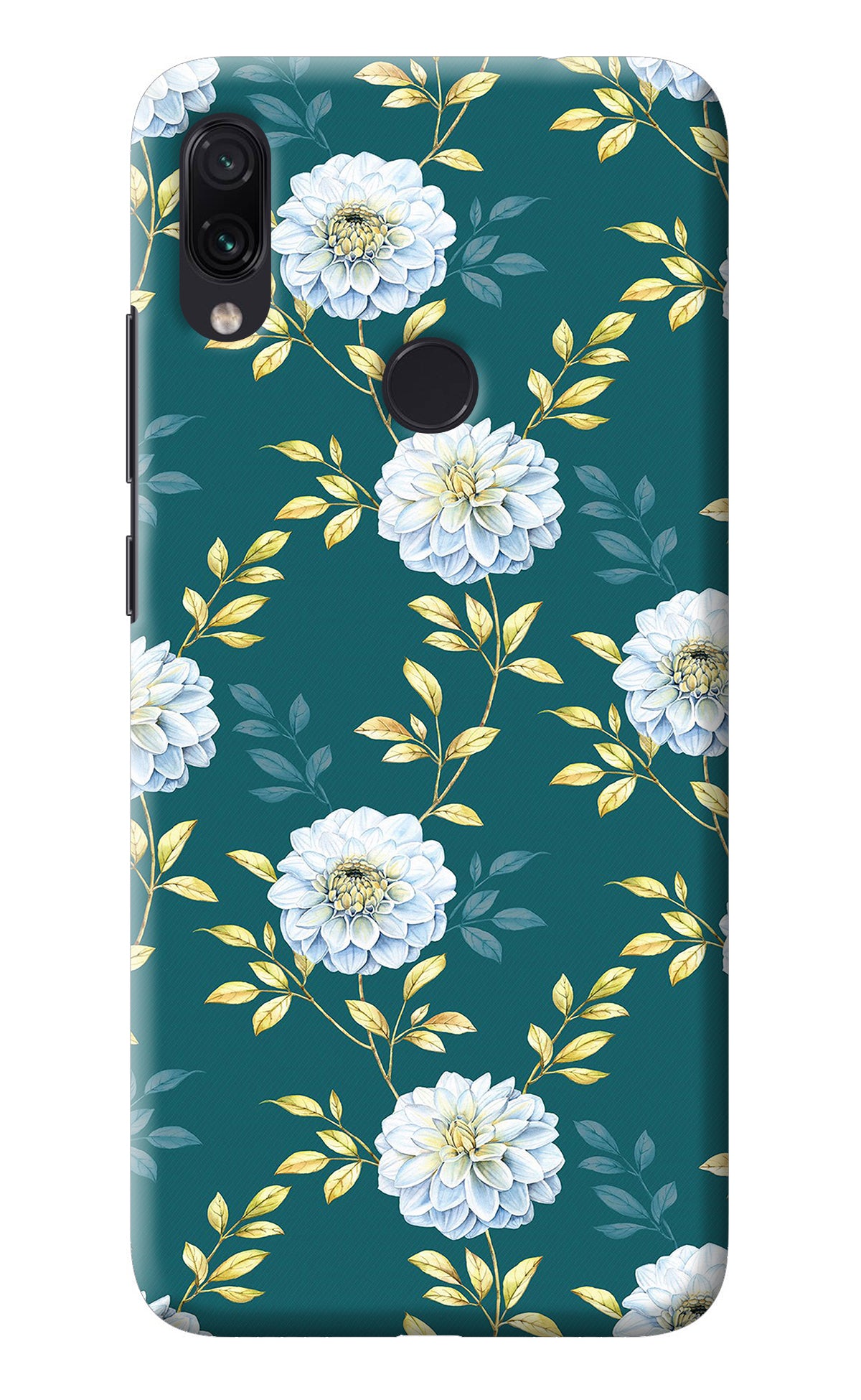 Flowers Redmi Note 7S Back Cover