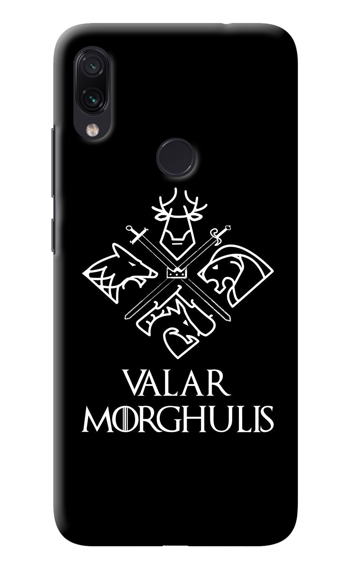 Valar Morghulis | Game Of Thrones Redmi Note 7S Back Cover