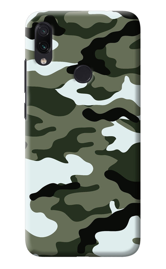 Camouflage Redmi Note 7S Back Cover