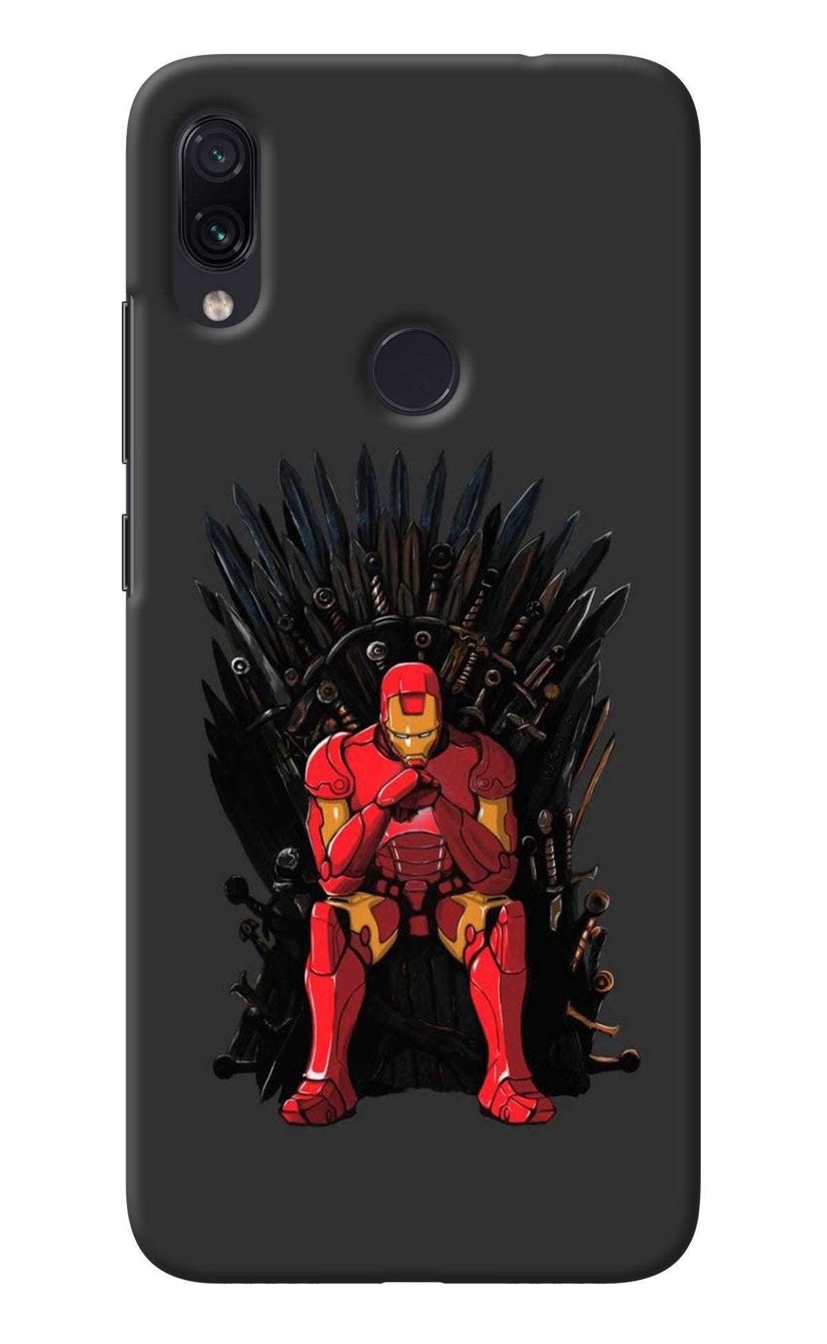 Ironman Throne Redmi Note 7S Back Cover