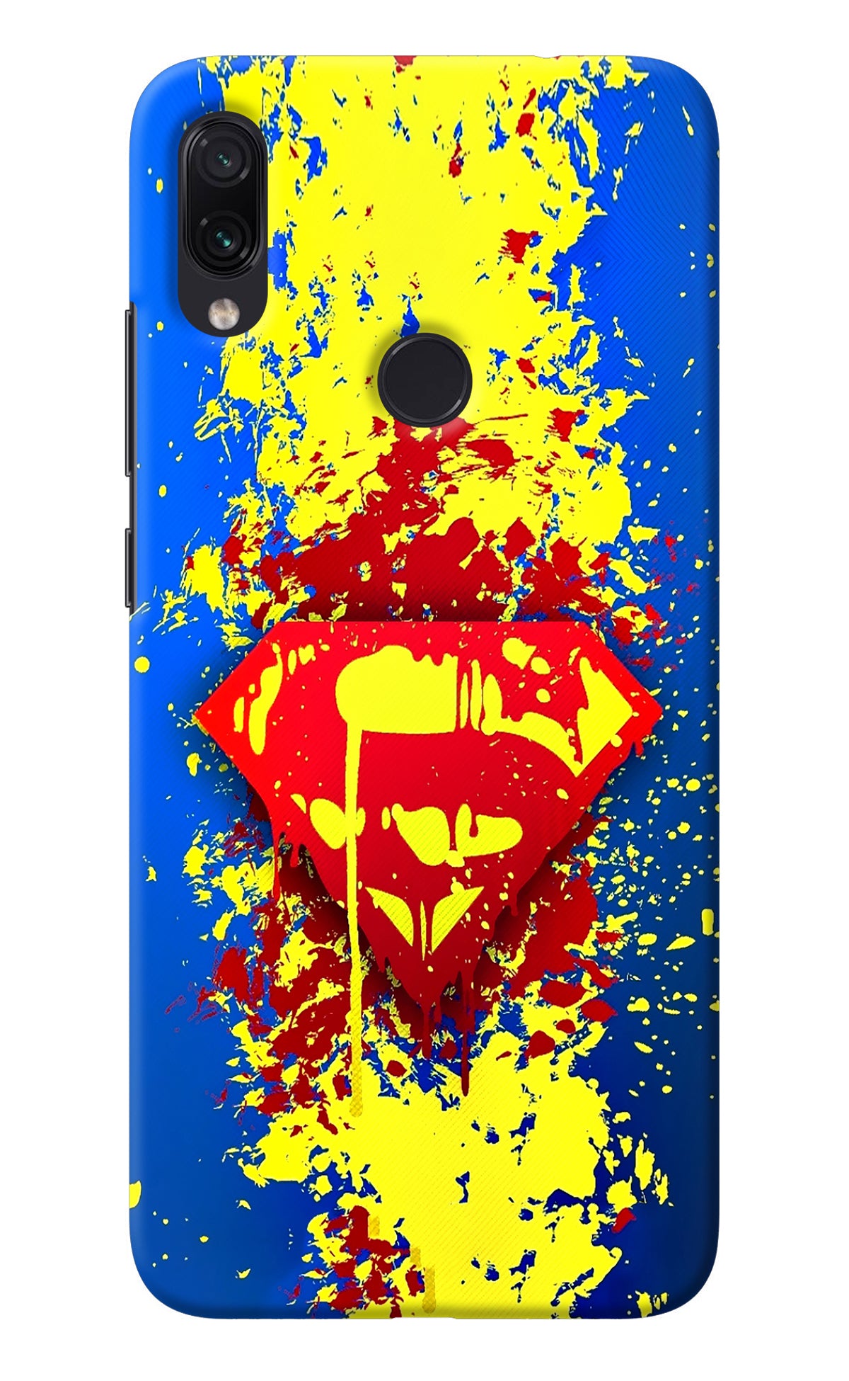 Superman logo Redmi Note 7S Back Cover