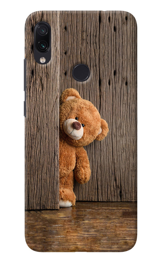 Teddy Wooden Redmi Note 7S Back Cover