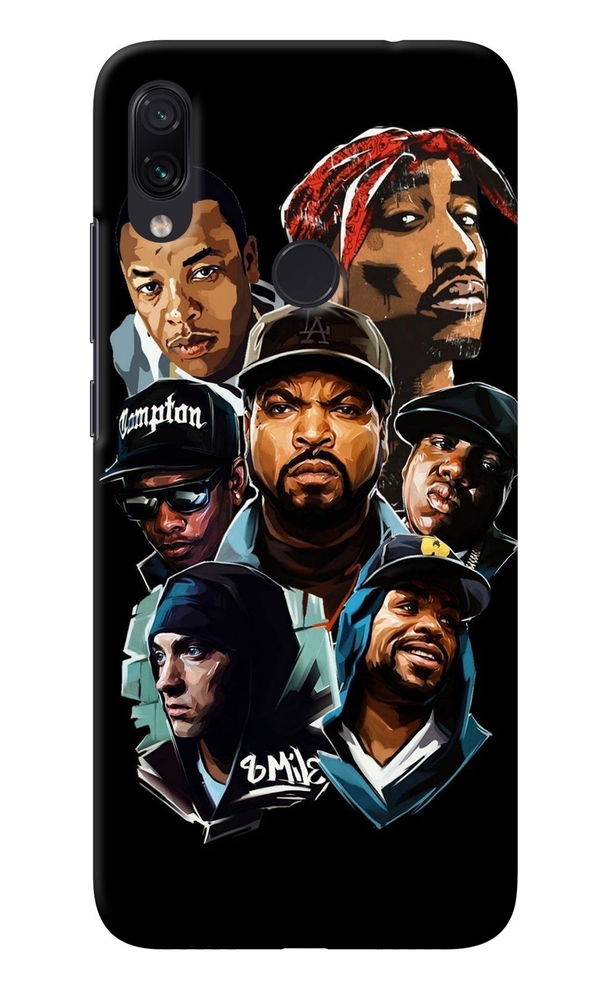 Rappers Redmi Note 7S Back Cover