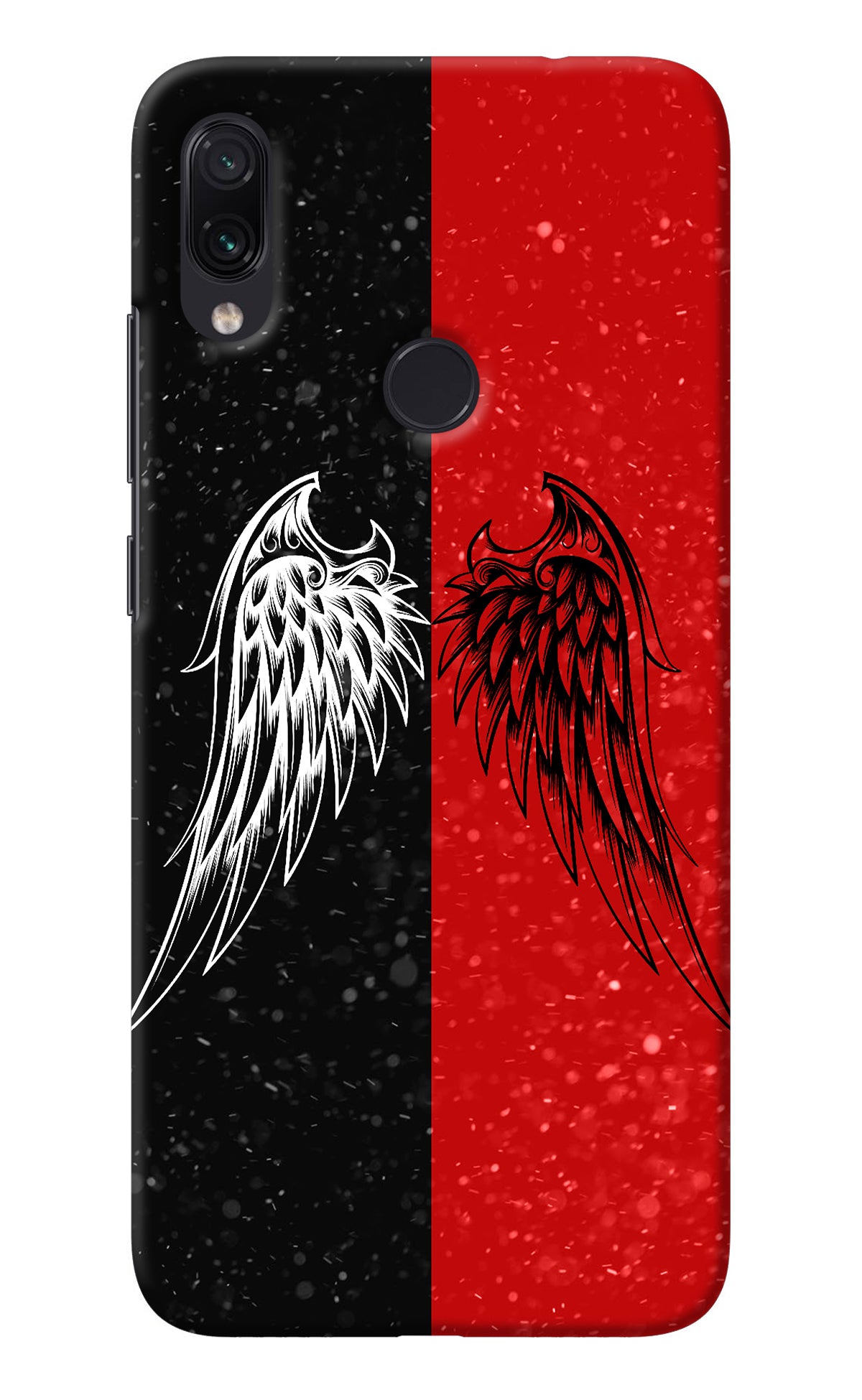 Wings Redmi Note 7S Back Cover