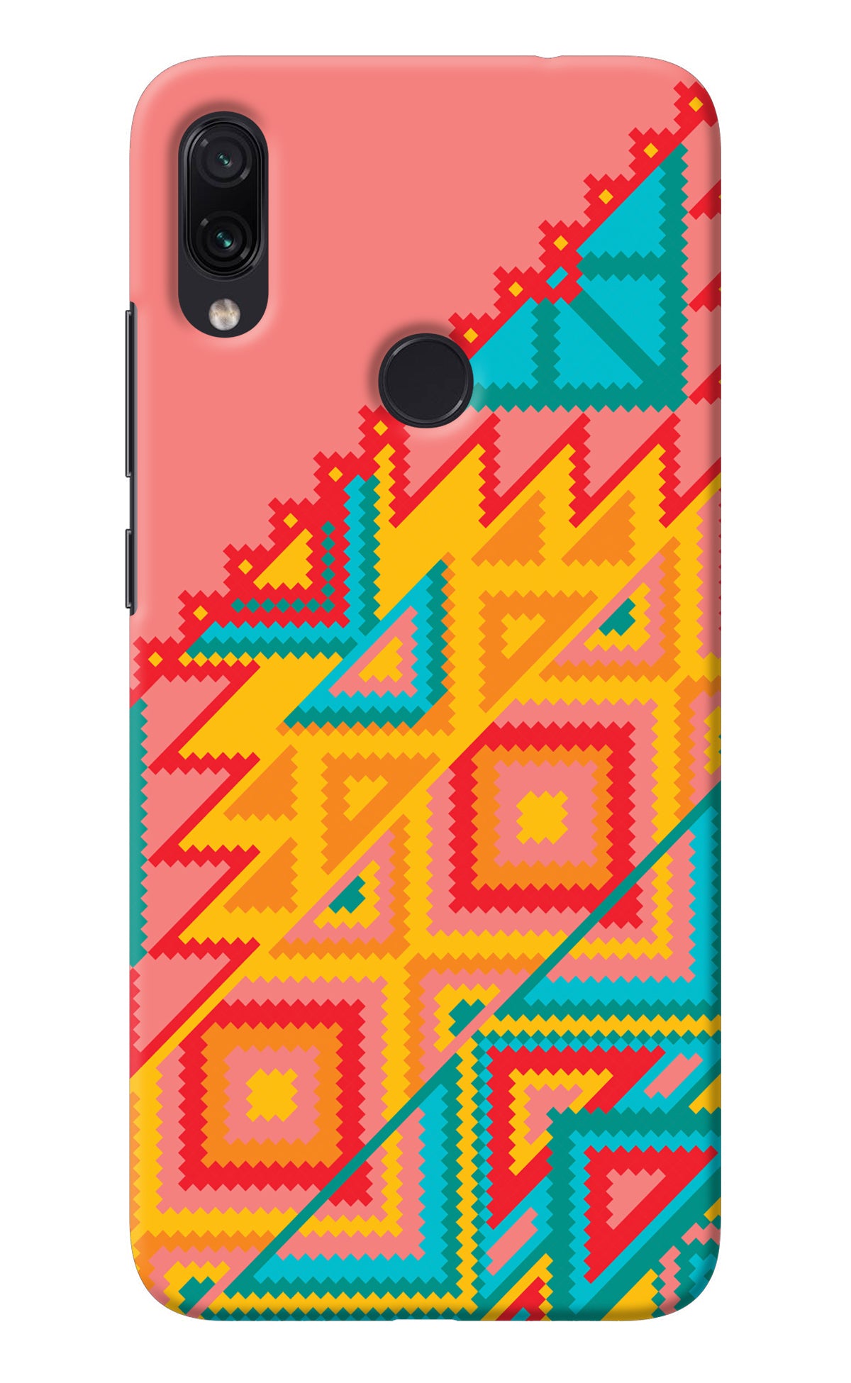 Aztec Tribal Redmi Note 7S Back Cover