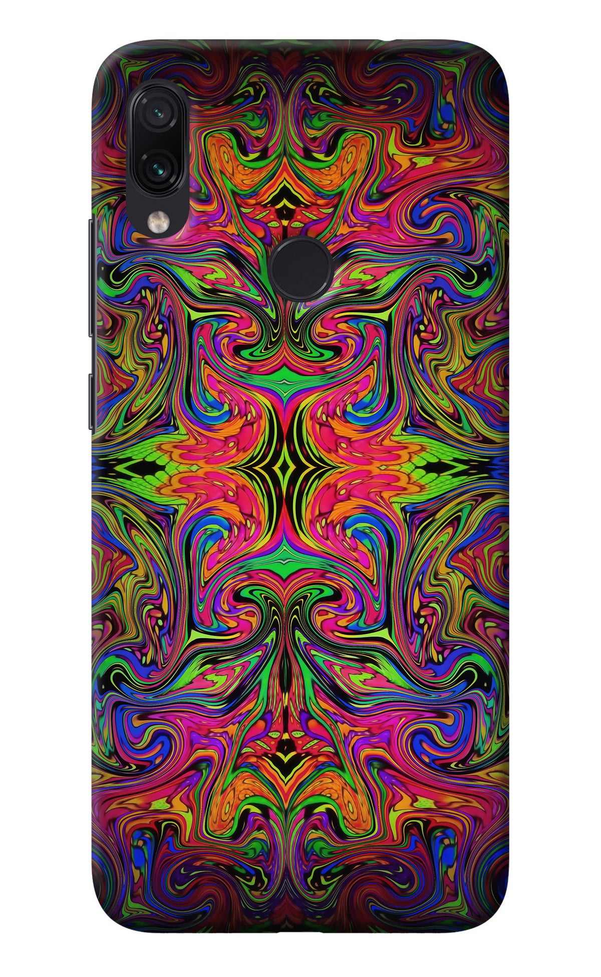 Psychedelic Art Redmi Note 7S Back Cover