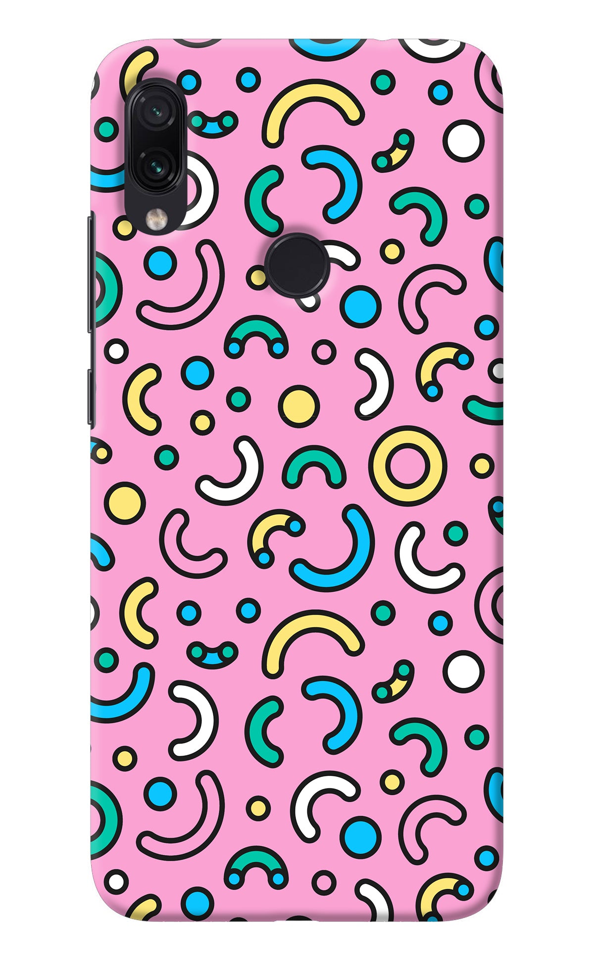 Memphis Design Redmi Note 7S Back Cover