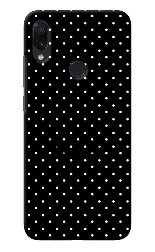 White Dots Redmi Note 7S Pop Case